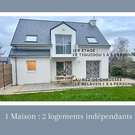 Le Belaven, Neuf, Cosy, Terrasse, Jardin, Kerfany Plage, 1 A 6 Pers Moëlan-sur-Mer Екстериор снимка