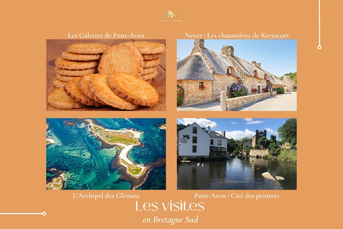 Le Belaven, Neuf, Cosy, Terrasse, Jardin, Kerfany Plage, 1 A 6 Pers Moëlan-sur-Mer Екстериор снимка