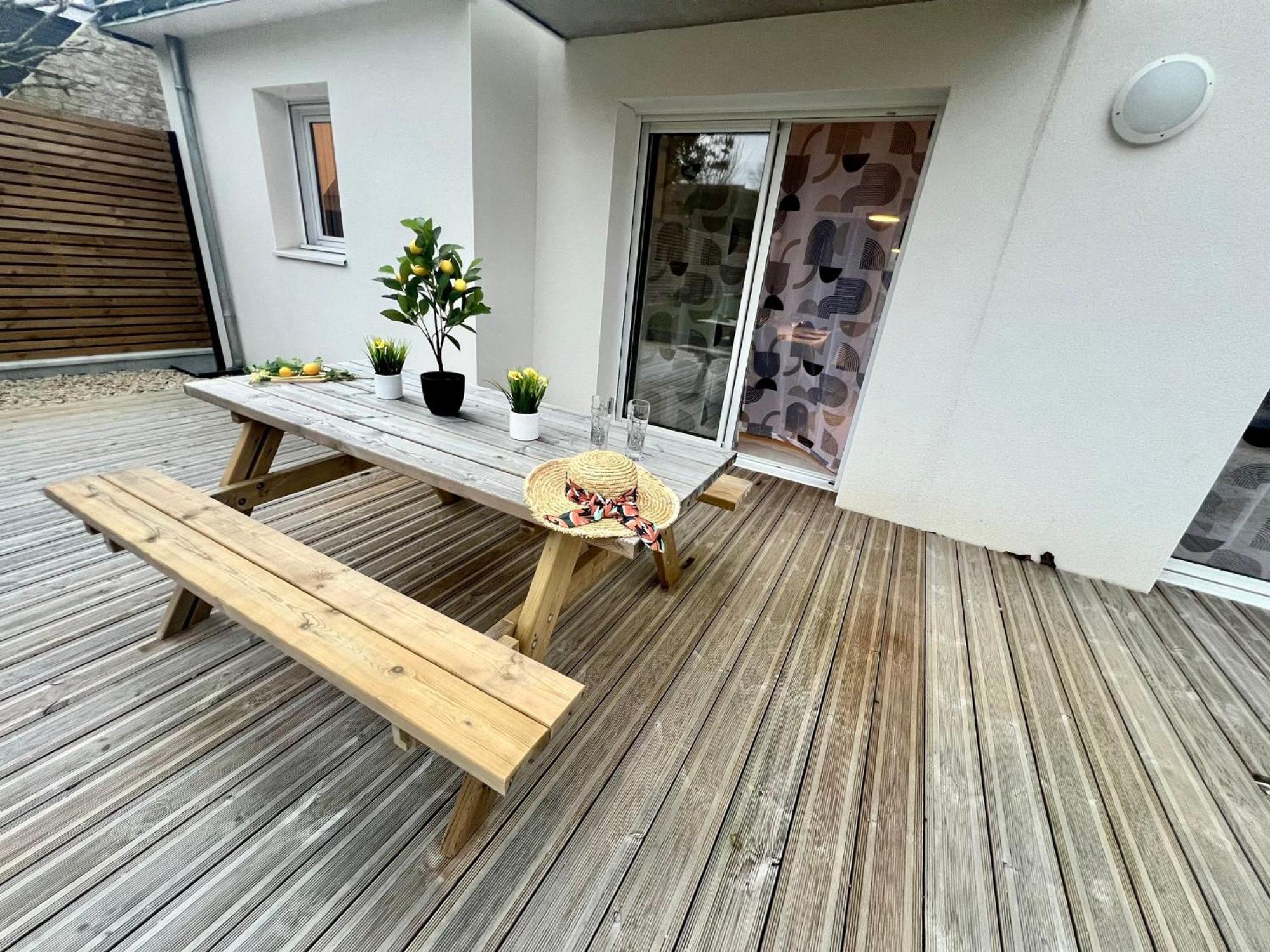 Le Belaven, Neuf, Cosy, Terrasse, Jardin, Kerfany Plage, 1 A 6 Pers Moëlan-sur-Mer Екстериор снимка
